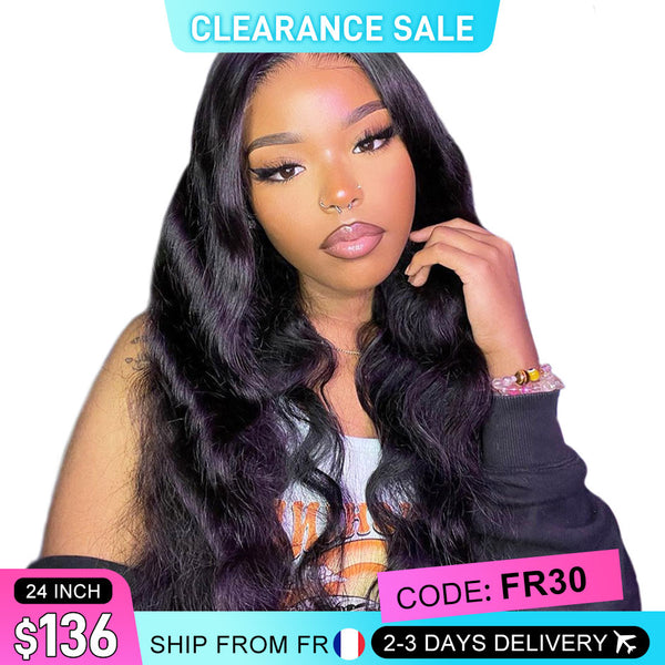 MORE FACE Body Wave Wear Go perruque 6x4 HD pré-coupée sans colle perruques de cheveux humains pour les femmes prepucked prêt à porter perruque