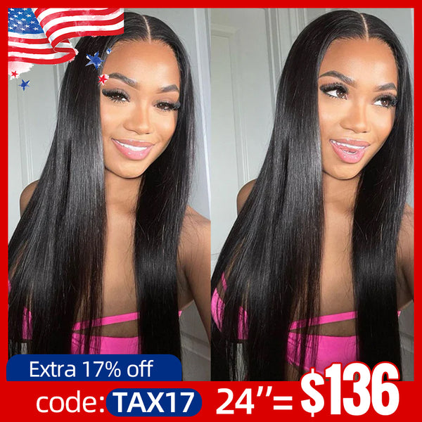 MORE FACE 30inch Straight Wig 13x4 13x6 Lace Frontal Human Hair Wigs Preplucked with Baby Hair